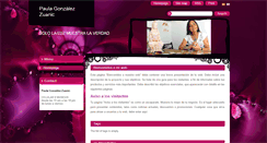 Desktop Screenshot of paulagonzalezz.com